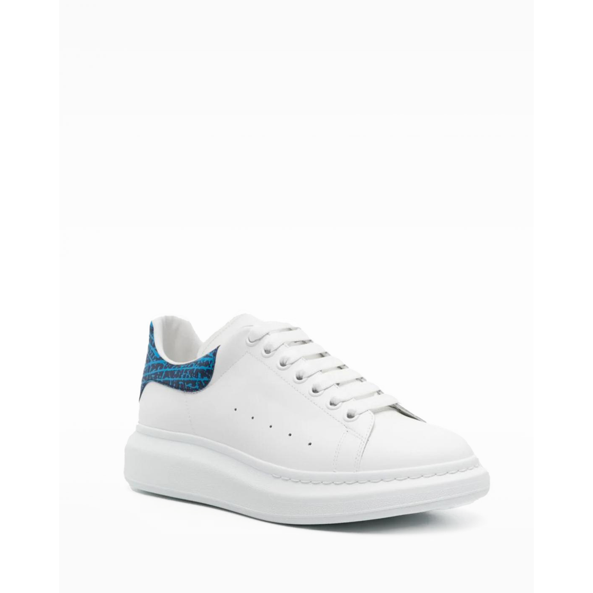 Alexander McQueen Oversized Sneaker Ultramarine Crocodile