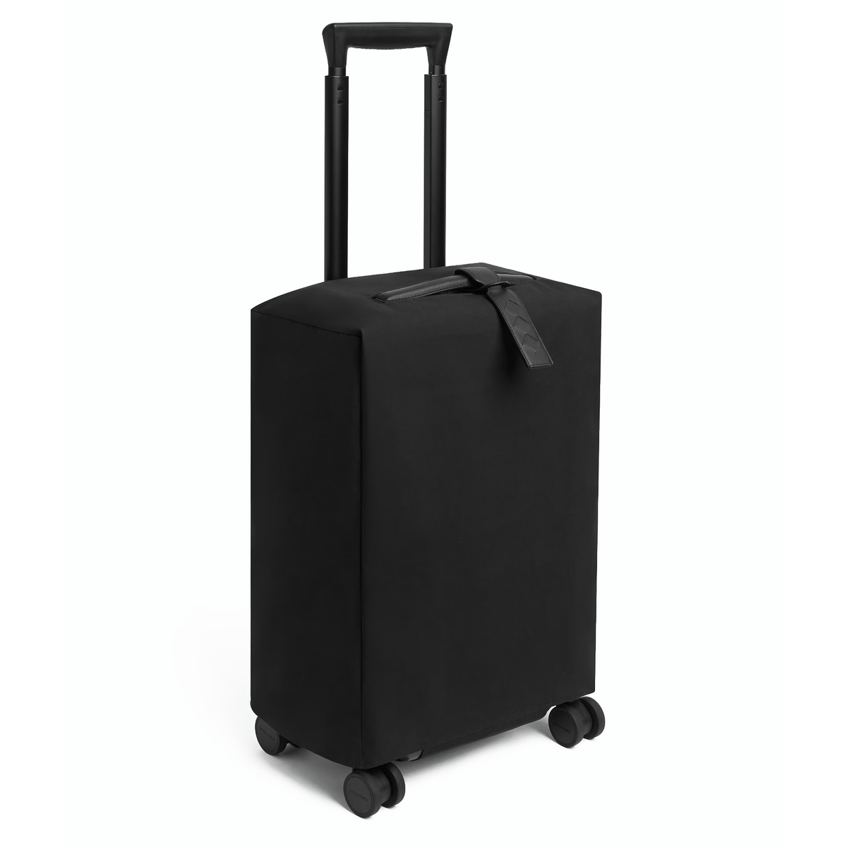 black Bottega Veneta Odyssey Intrecciato cabin suitcase — view 2