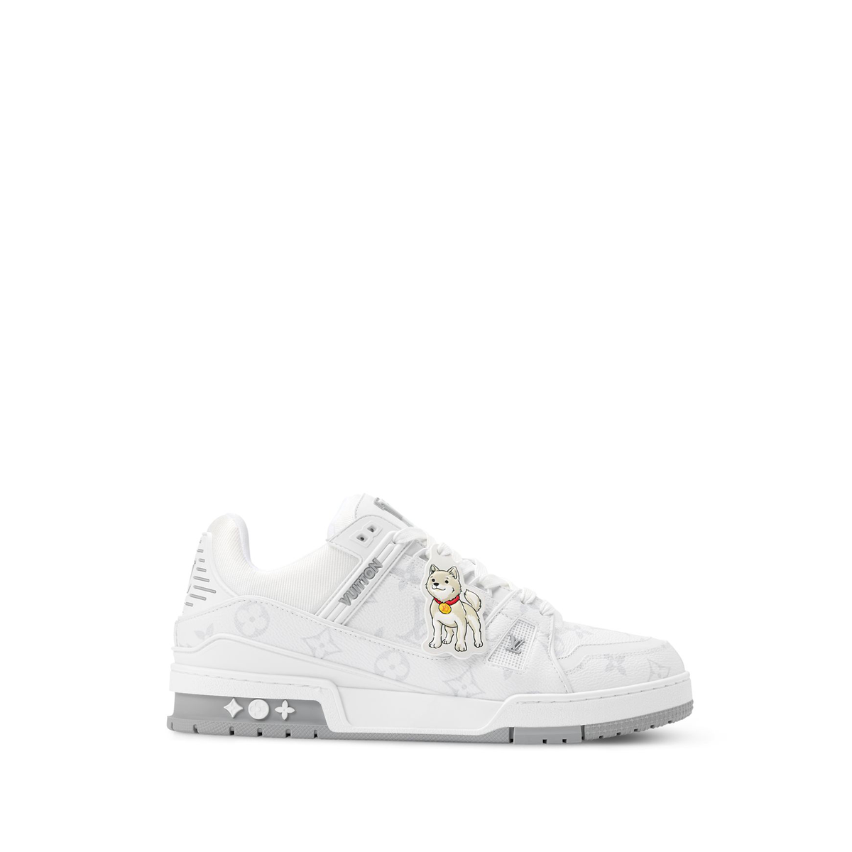 Louis Vuitton LV Trainer sneakers in white leather