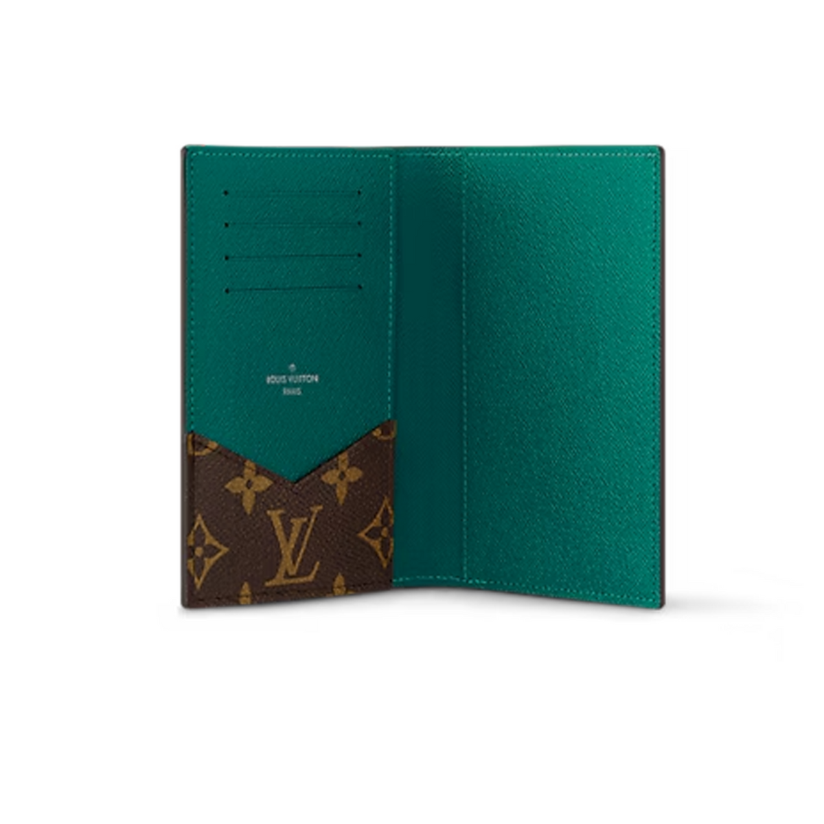 Louis Vuitton Passport Cover Green