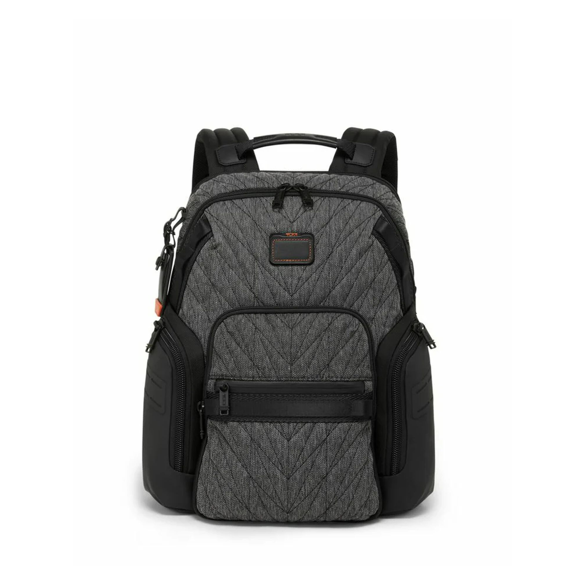 TUMI Alpha Bravo Navigation Backpack featuring a distinct grey — view 1