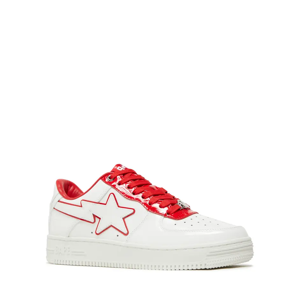 A Bathing Ape BAPE STA 8 M1 White Red