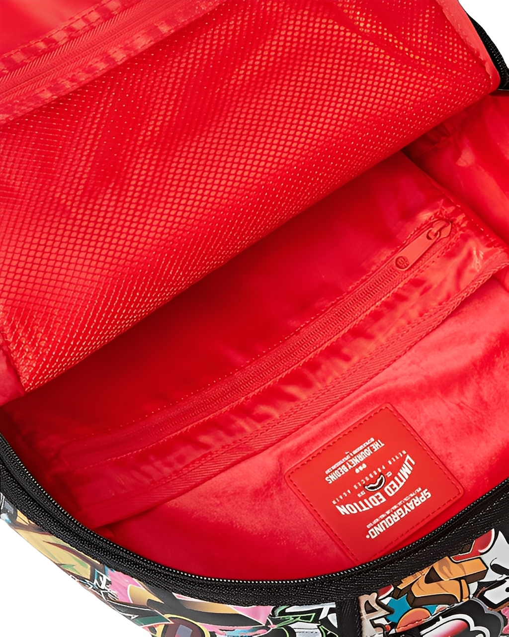 Sprayground Half Graf Lips Backpack Multicolor