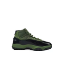 Air Jordan 11 Army green black