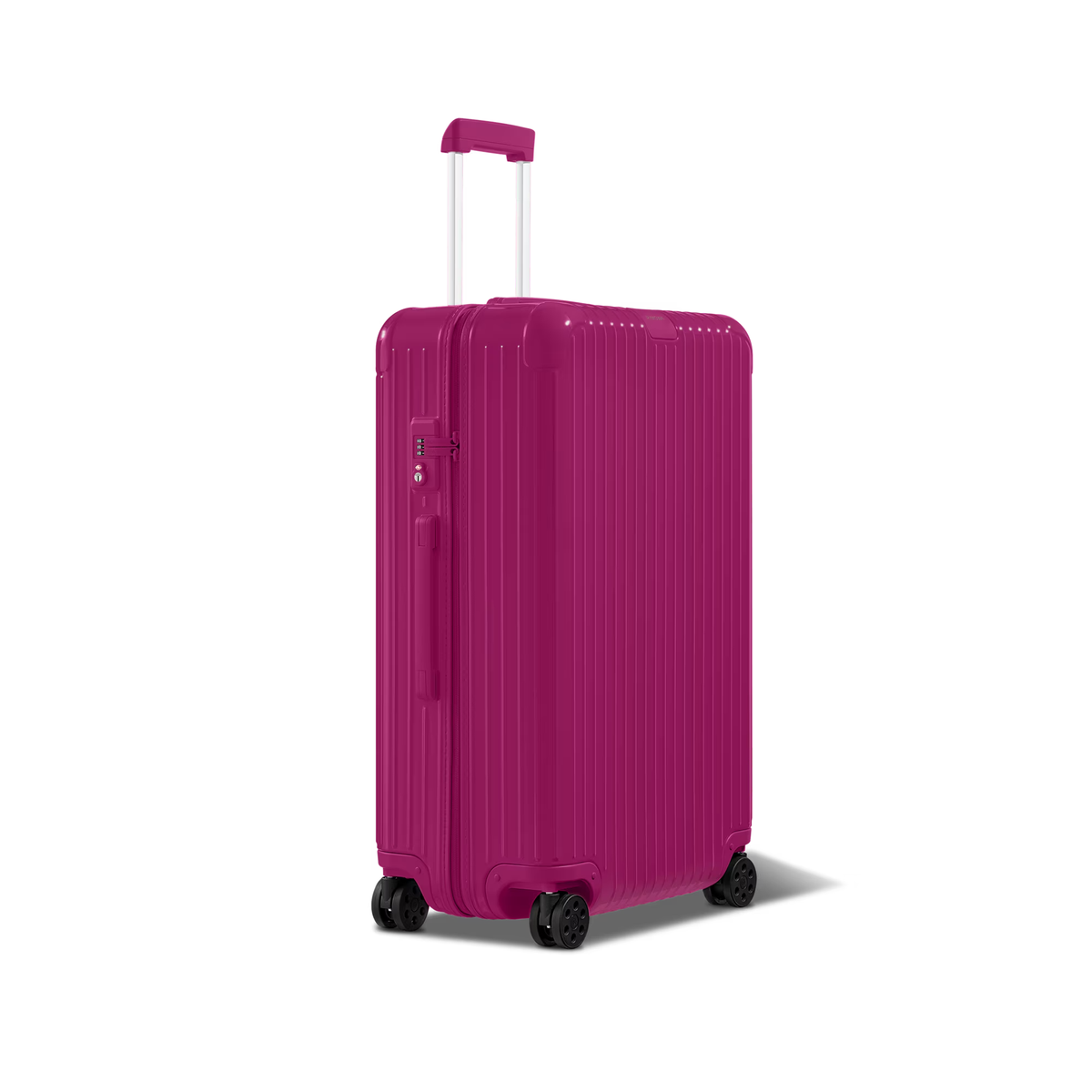 Rimowa Essential check in L suitcase in gloss Magenta purple