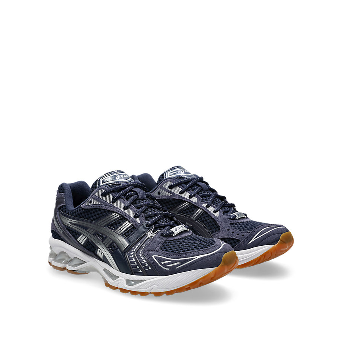 APC x Asics Gel Kayano 14 sneakers in the Midnight Indigo Fog