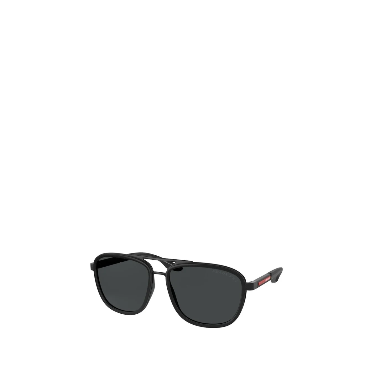 Prada Linea Rossa sunglasses featuring a bold navy blue — view 3