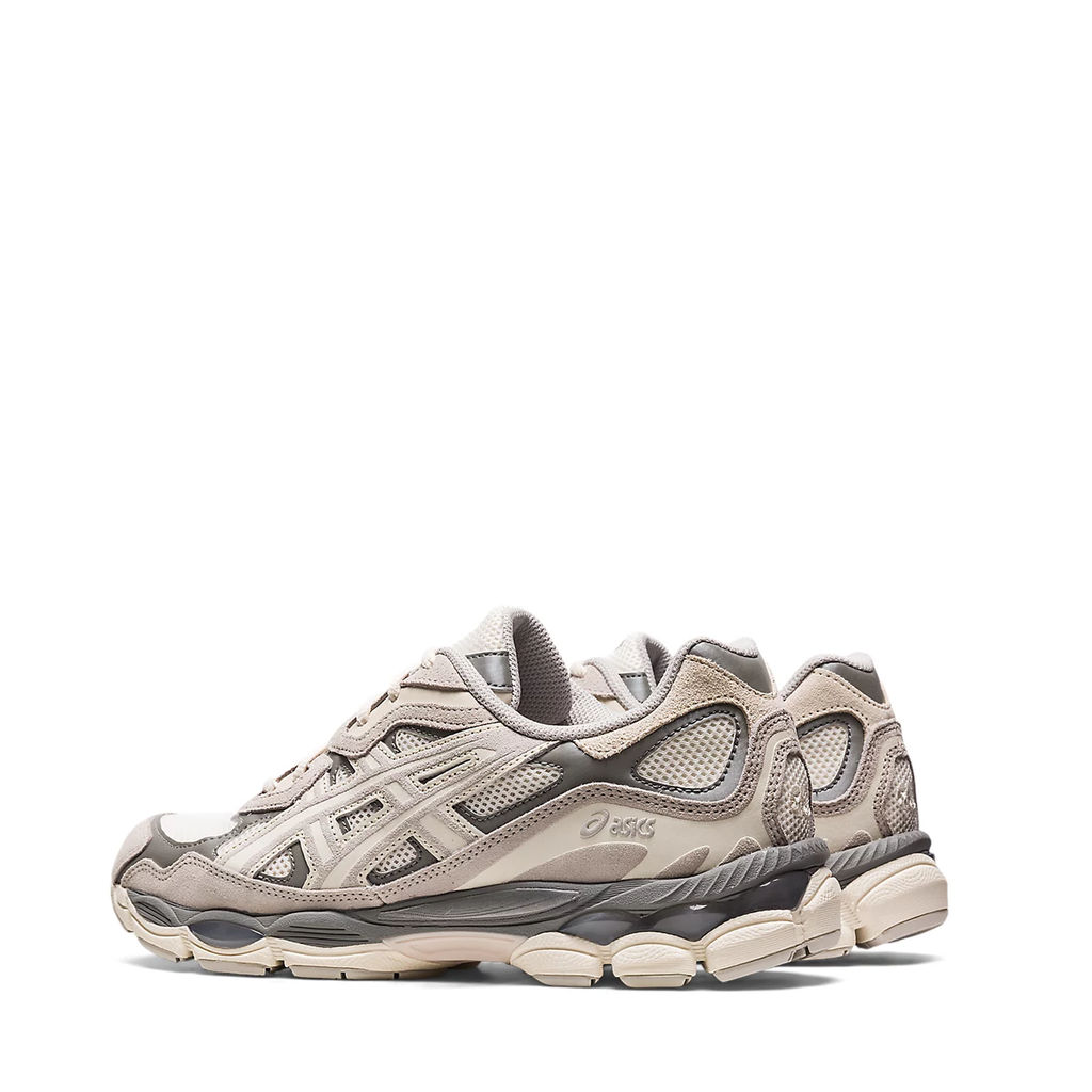 Asics Gel NYC sneaker in the Cream Oyster Grey