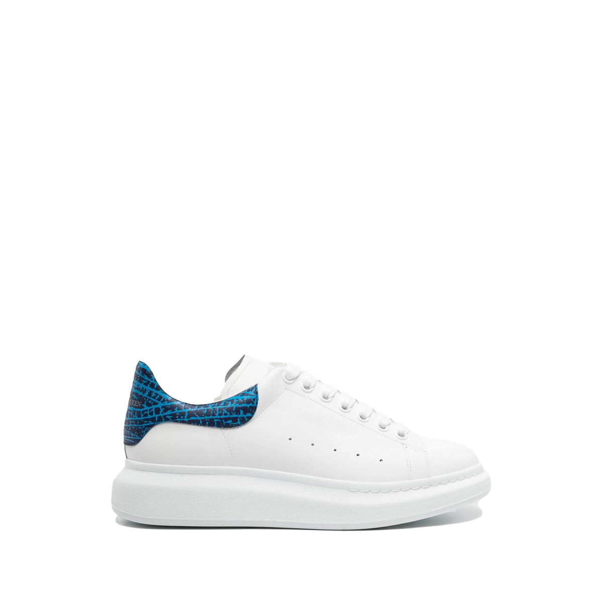 Alexander McQueen Oversized Sneaker Ultramarine Crocodile