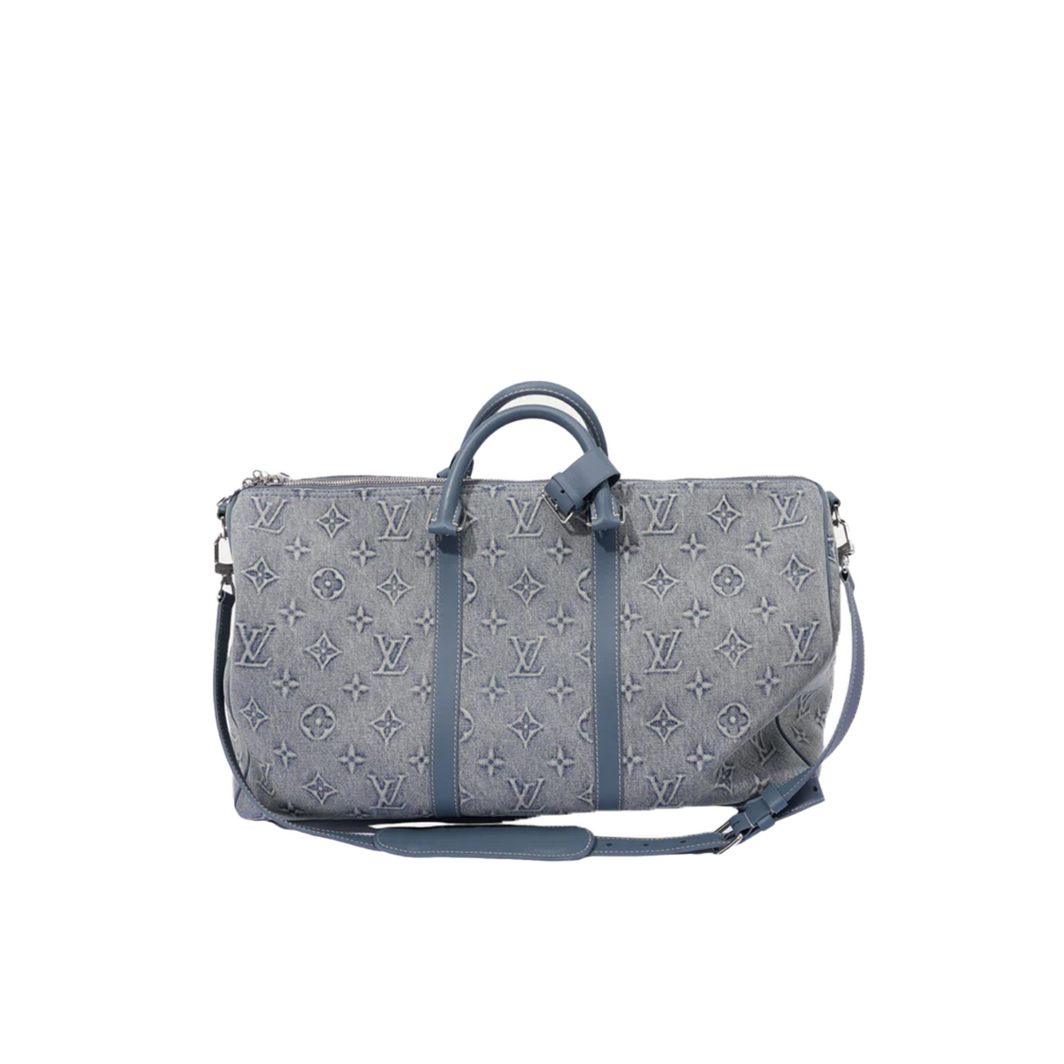 Louis Vuitton Monogram Denim Keepall Bandouliere