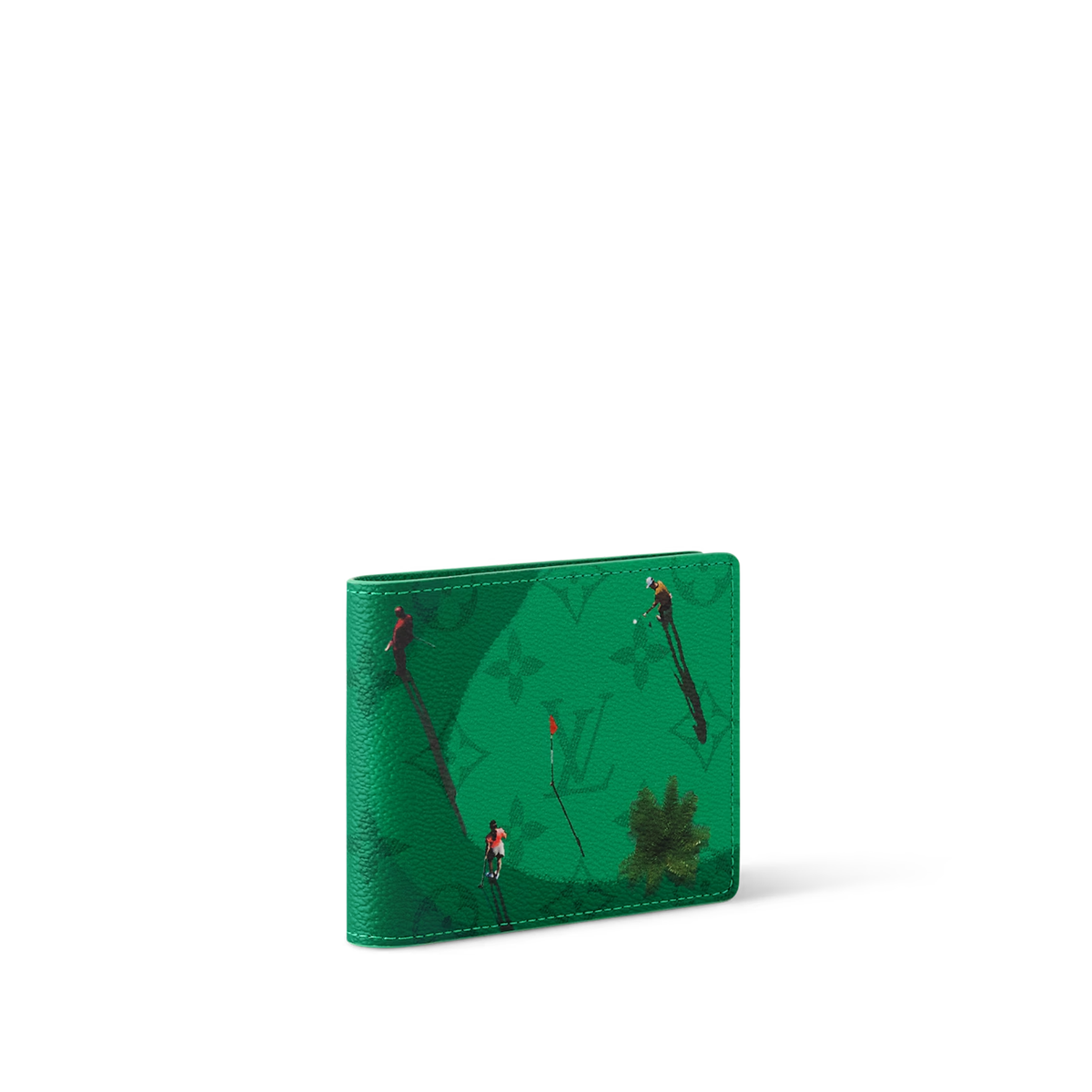 Louis Vuitton Golf Slender Wallet in Green