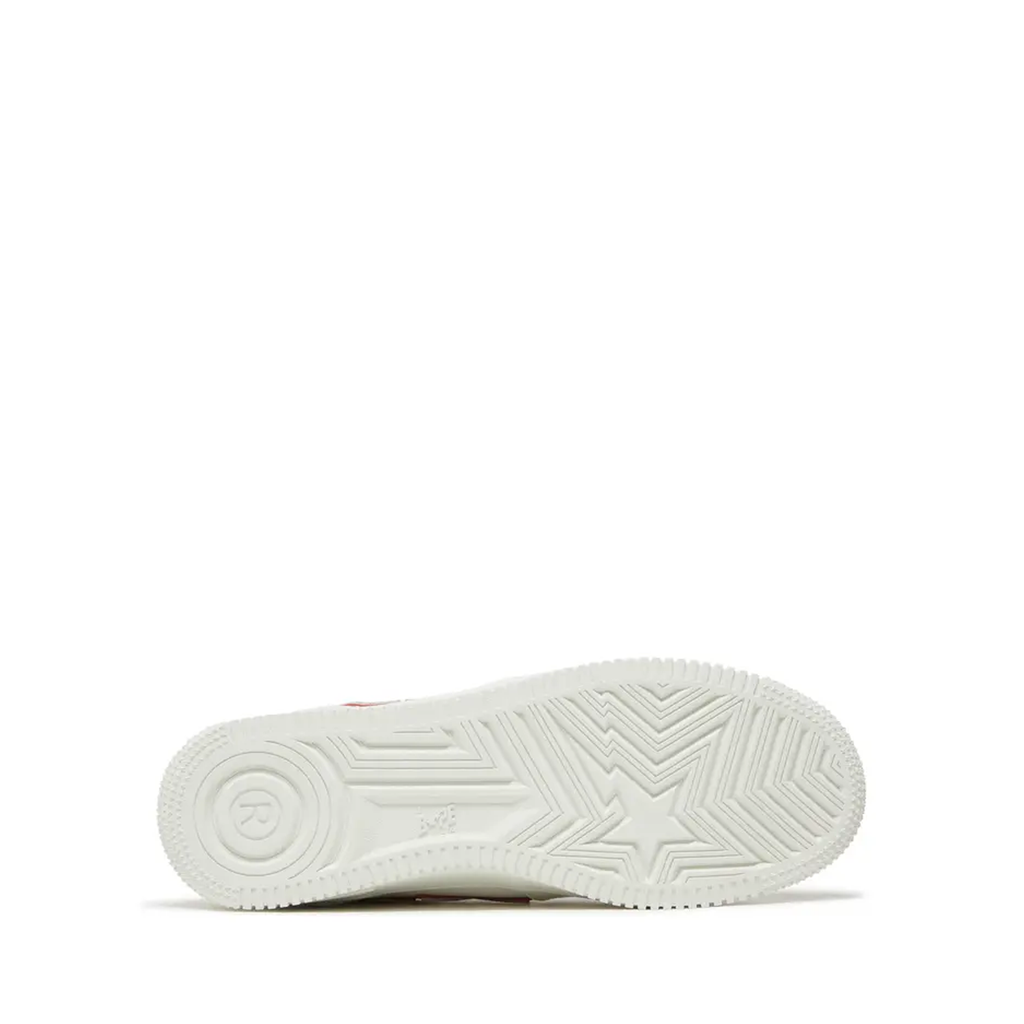 A Bathing Ape BAPE STA 8 M1 White Red