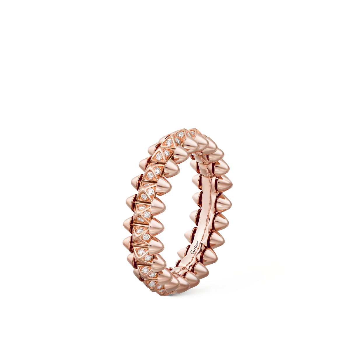 rose gold Cartier Clash de Cartier Ring Small Model