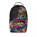 Sprayground Half Graf Lips Backpack Multicolor