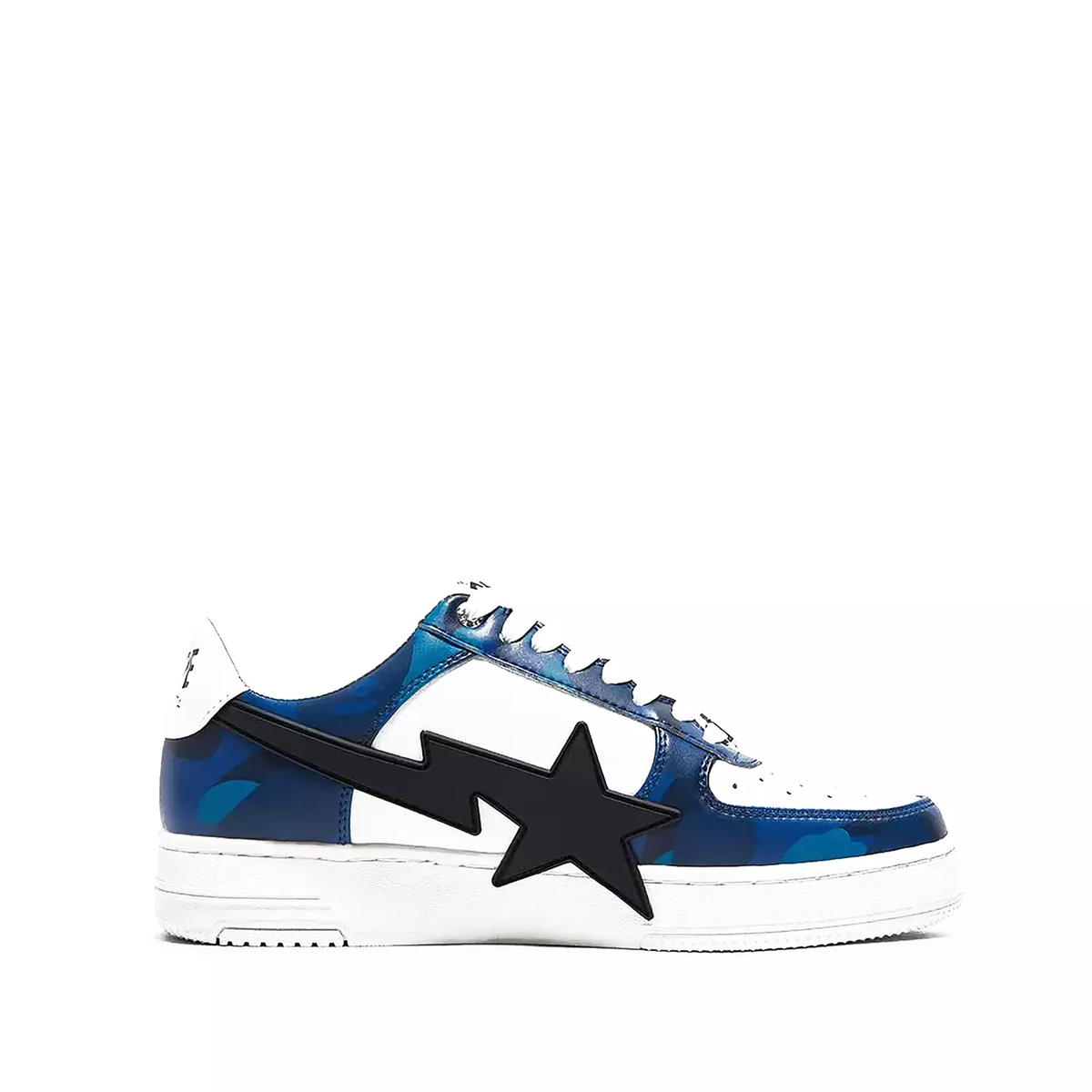 A Bathing Ape Bape Sta Low OS 1 Color Camo Blue White