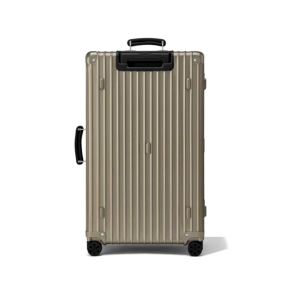 RIMOWA Classic Trunk suitcase in titanium — view 2