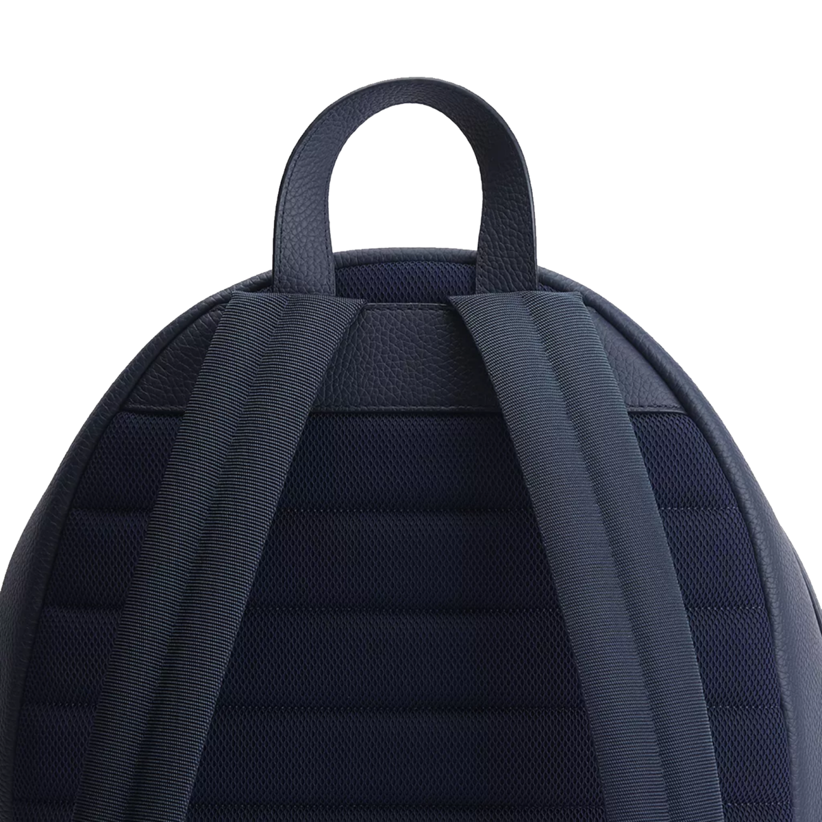 Dior Rider Zipped Backpack in Navy Blue Dior Gravity Grained Leather — view 4