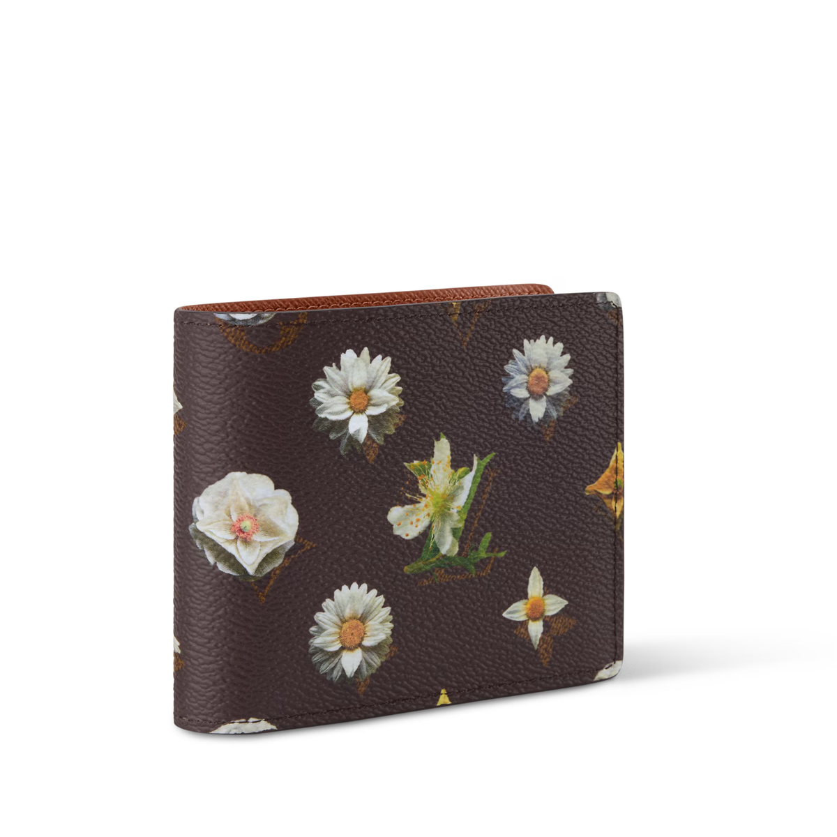 Louis Vuitton Slender wallet is crafted from Monogram Flowers