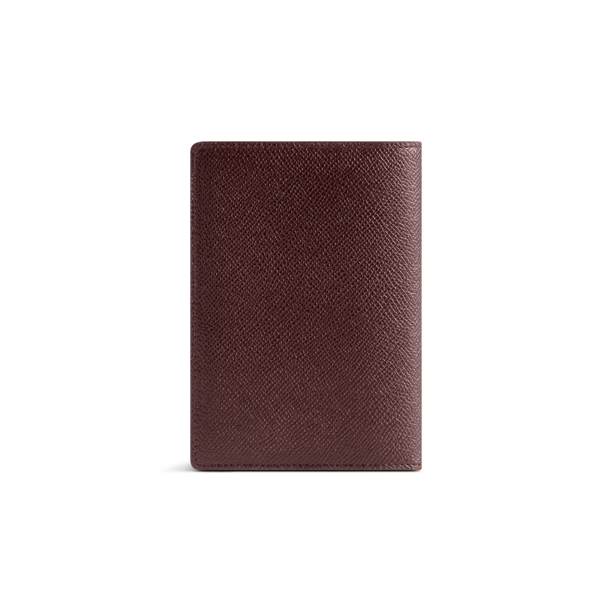 Balenciaga Mens Brown Leather Passport Holder