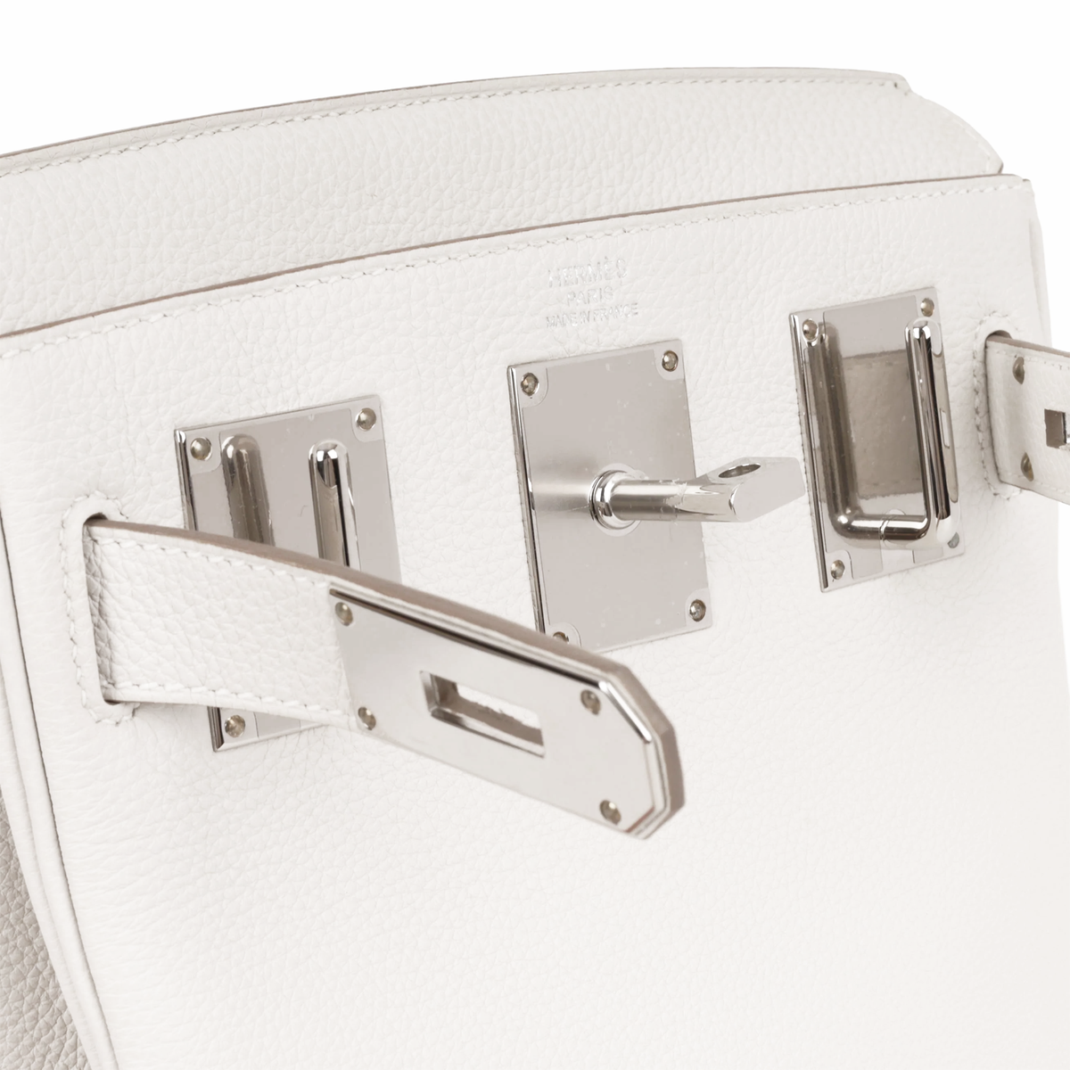 Hermes Hac Dos PM in white