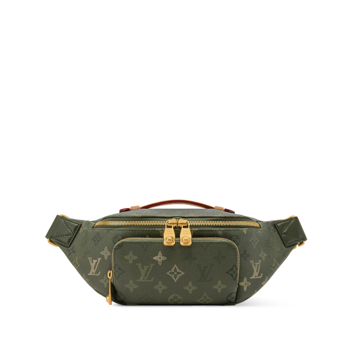 Louis Vuitton Rush Bumbag in Monogram Surplus coated canvas with golden zippers