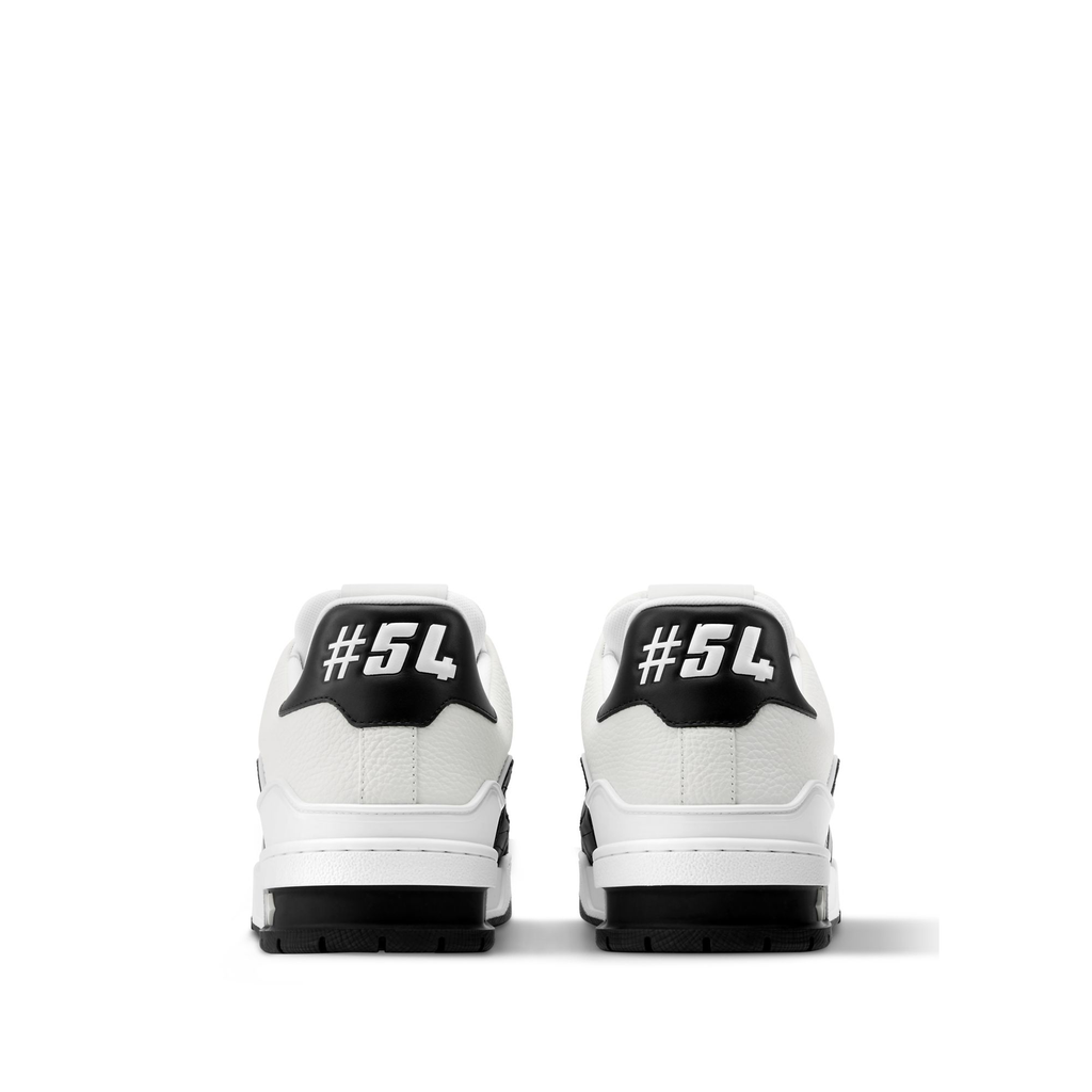 Louis Vuitton LV Trainer sneaker available in a black and white