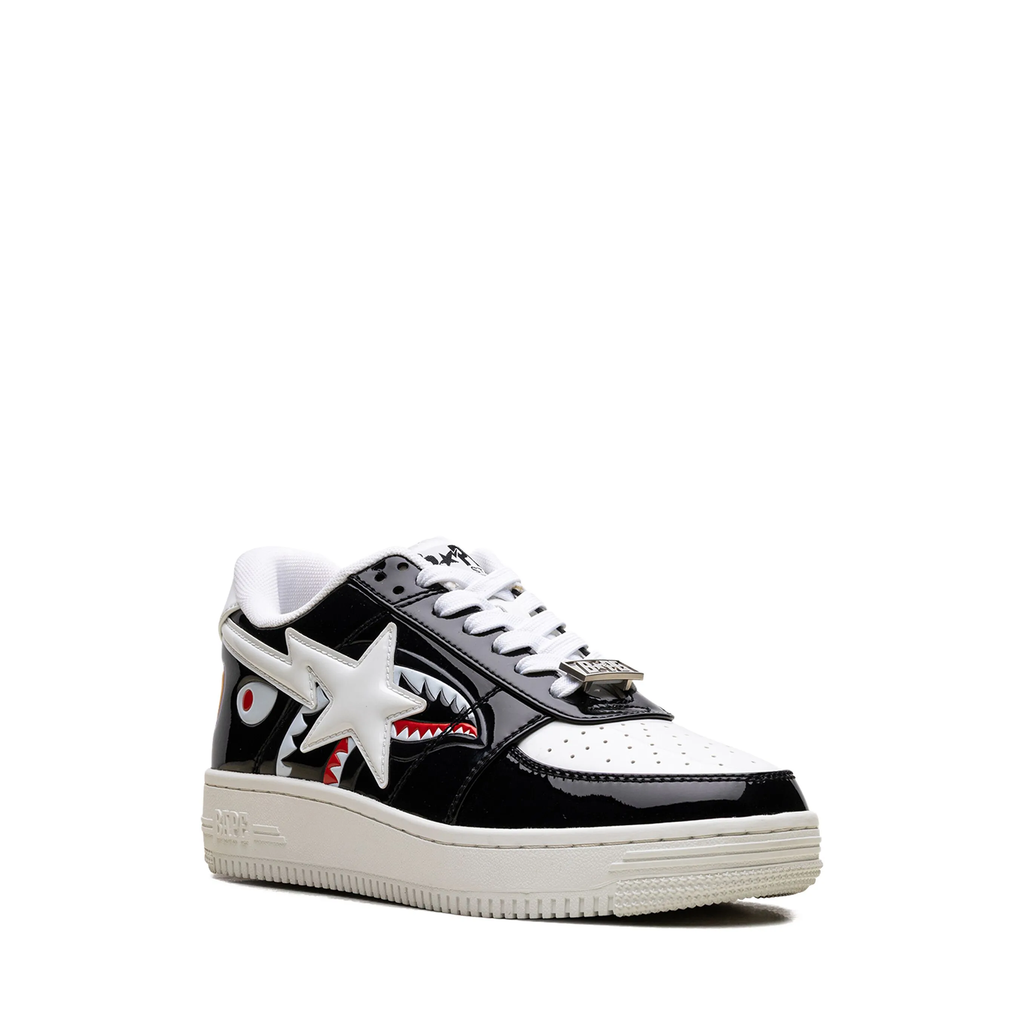 A Bathing Ape Bape Sta Low Color Block Shark Black sneaker