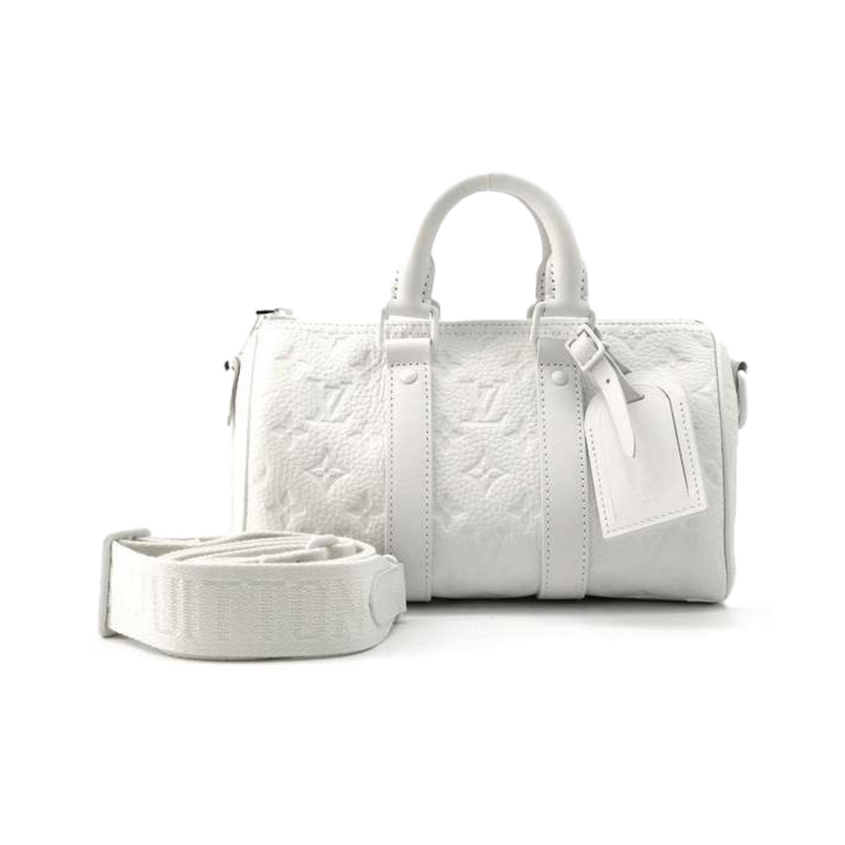 Louis Vuitton Keepall Bandouliere Handbag Full Moon