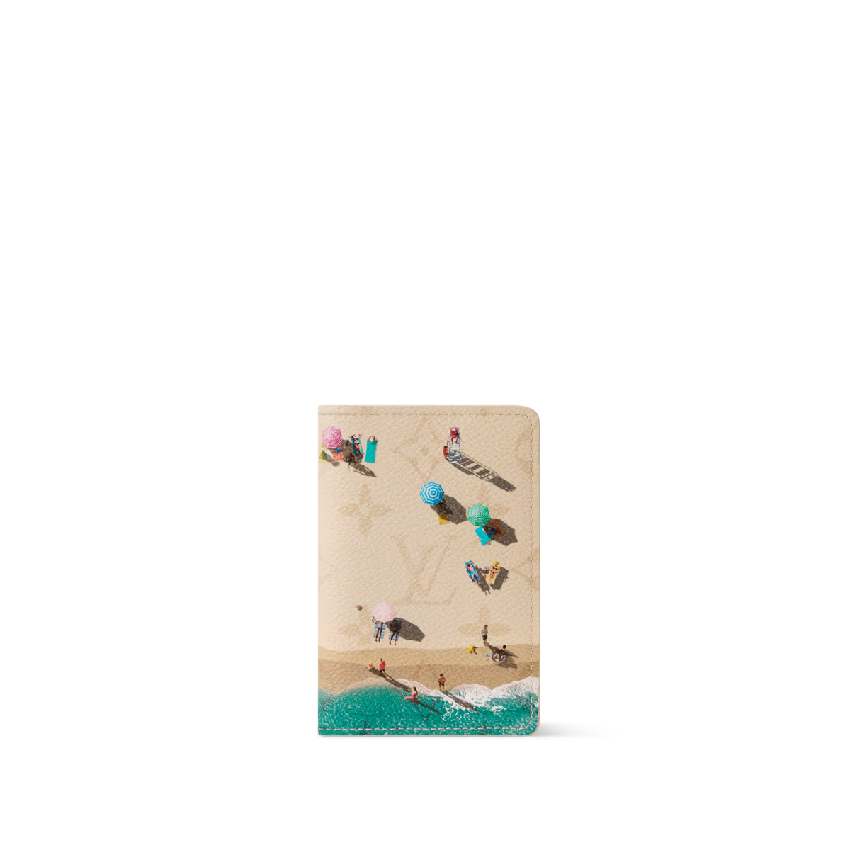 Louis Vuitton Passport Cover in Sand canvas