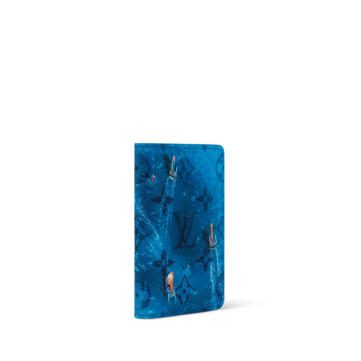 Louis Vuitton Multiple Pocket is crafted from coated canvas featuring a navy blue