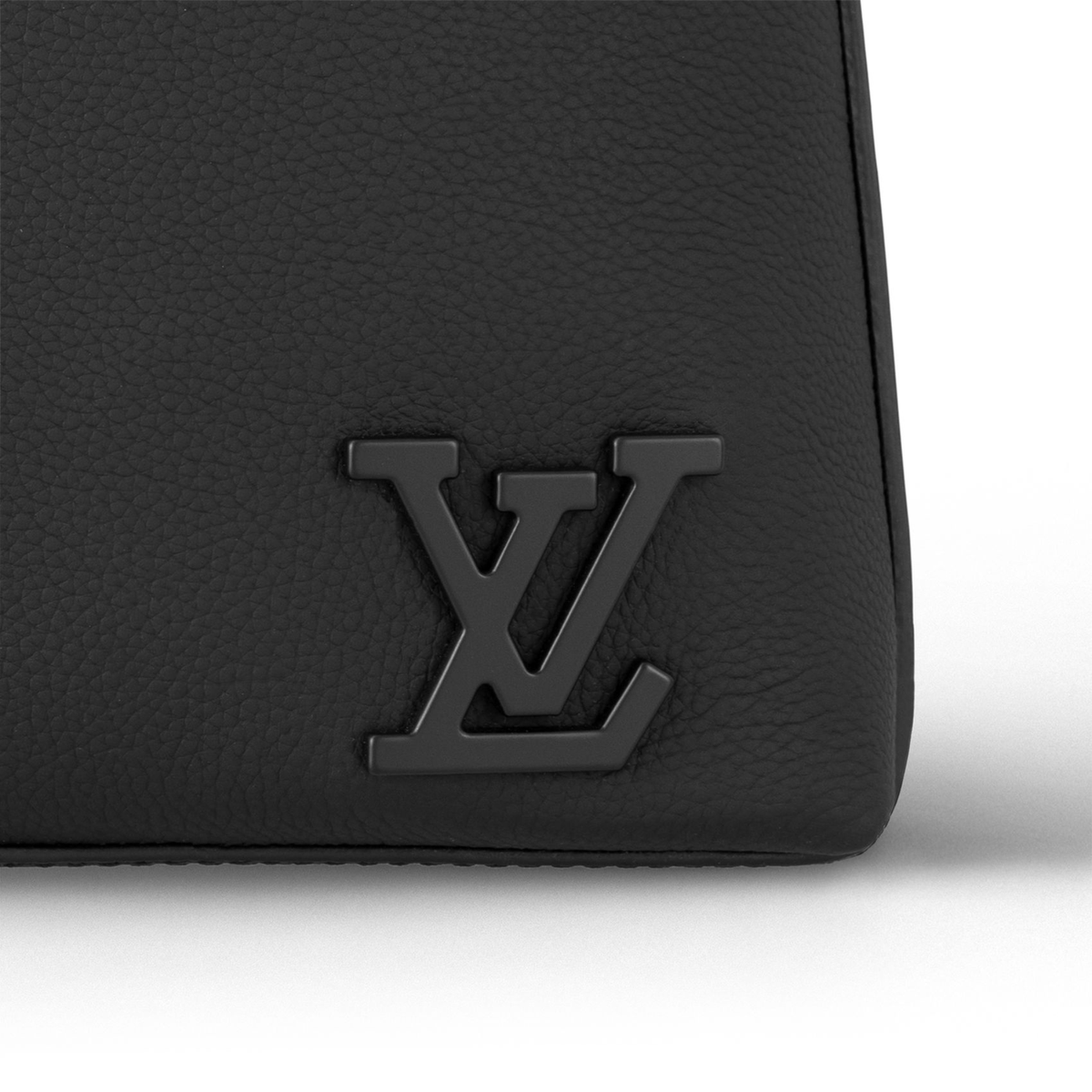 Louis Vuitton Takeoff Briefcase crafted from supple black — view 5