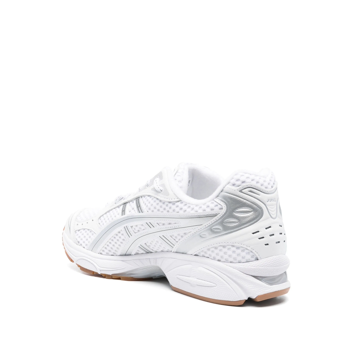 APC x ASICS Gel Kayano 14 sneaker in the White Pure Silver