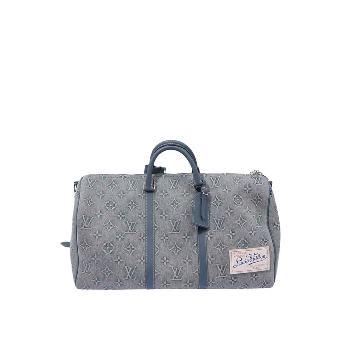 Louis Vuitton Monogram Denim Keepall Bandouliere