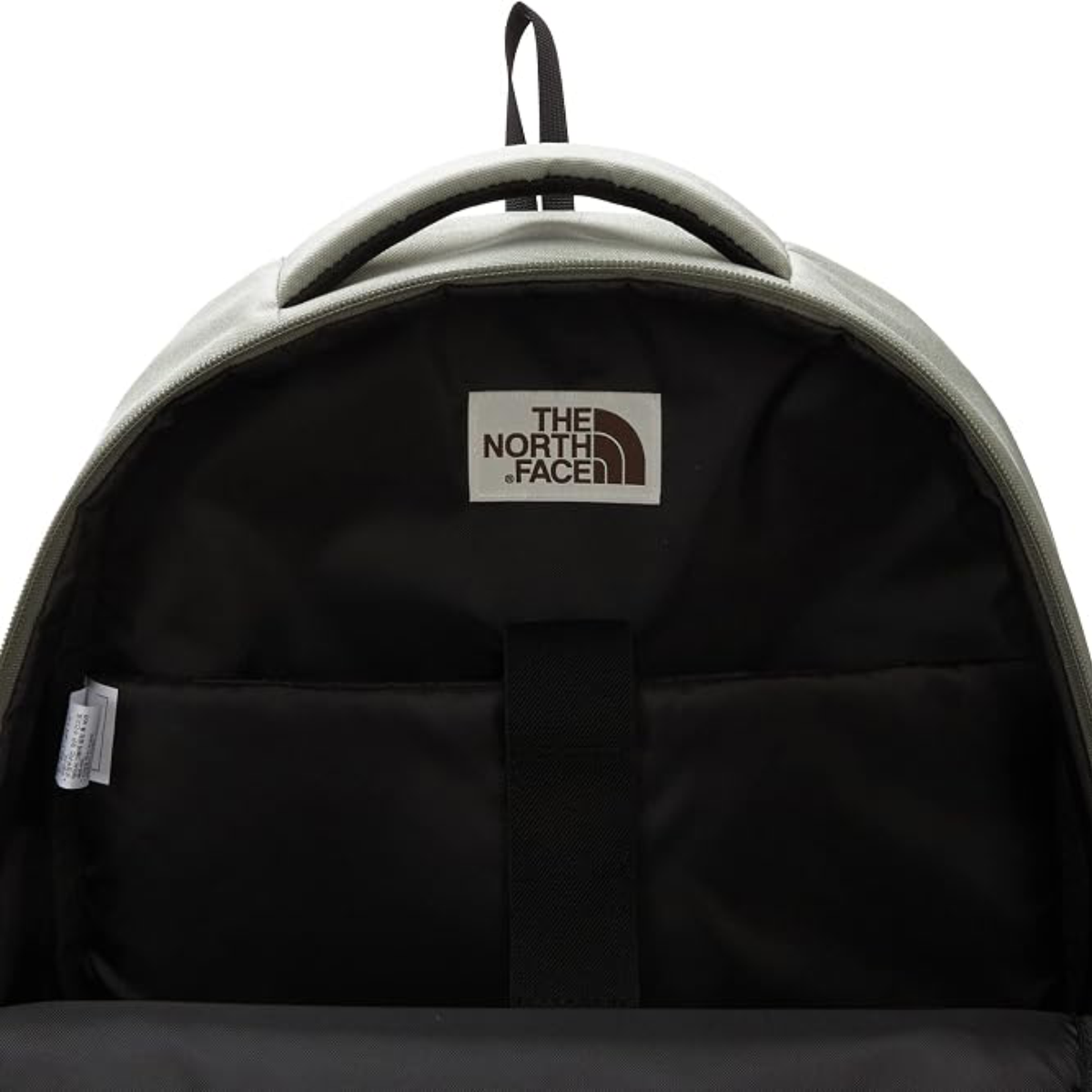 The North Face Dual Pocket Backpack in light khak — view 4