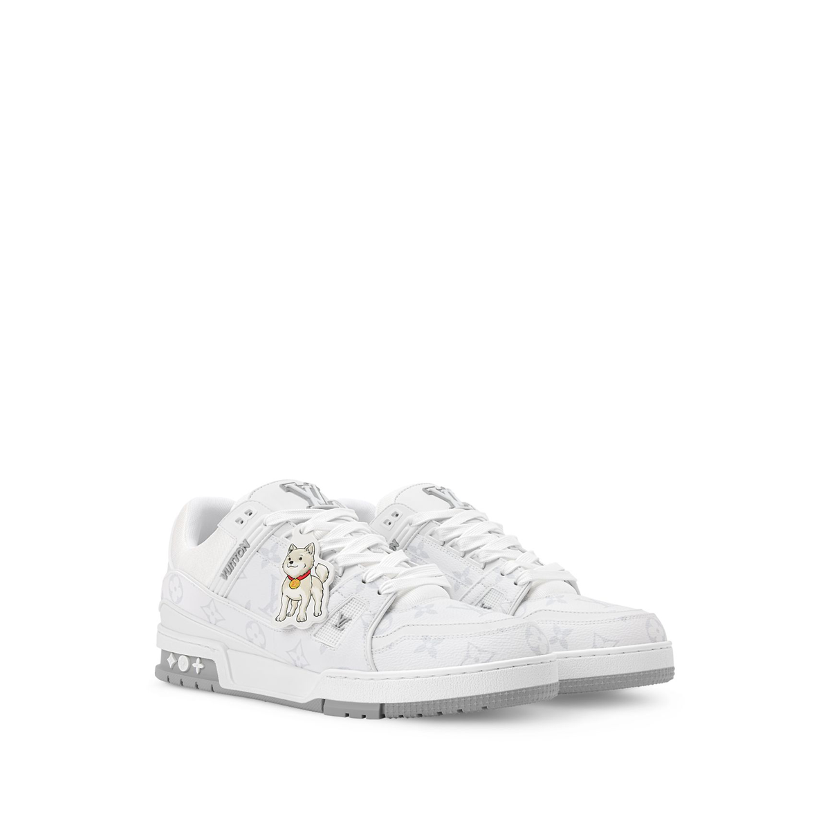 Louis Vuitton LV Trainer sneakers in white leather