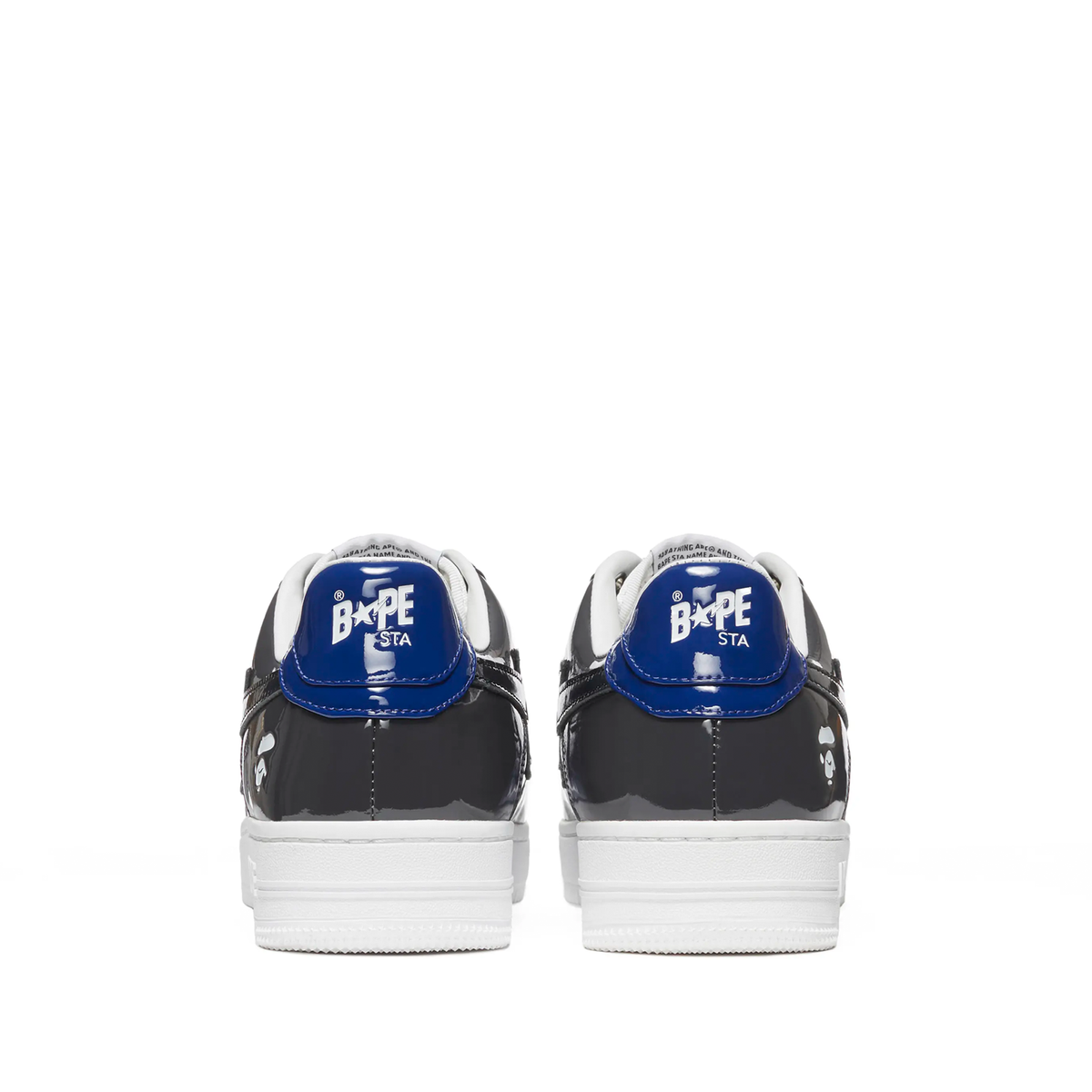 A Bathing Ape Bape Sta Low Color Camo Combo in navy and blue