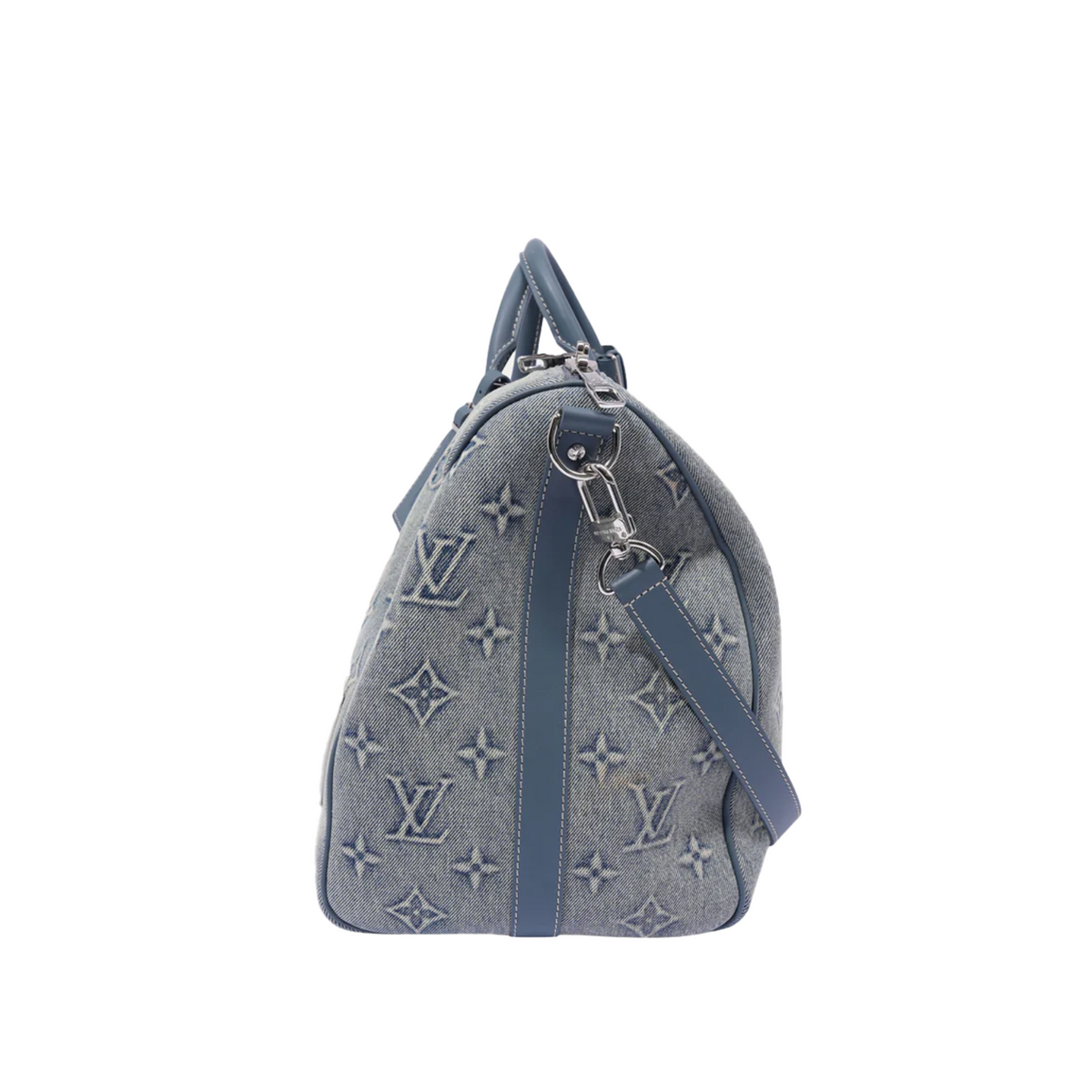 Louis Vuitton Monogram Denim Keepall Bandouliere