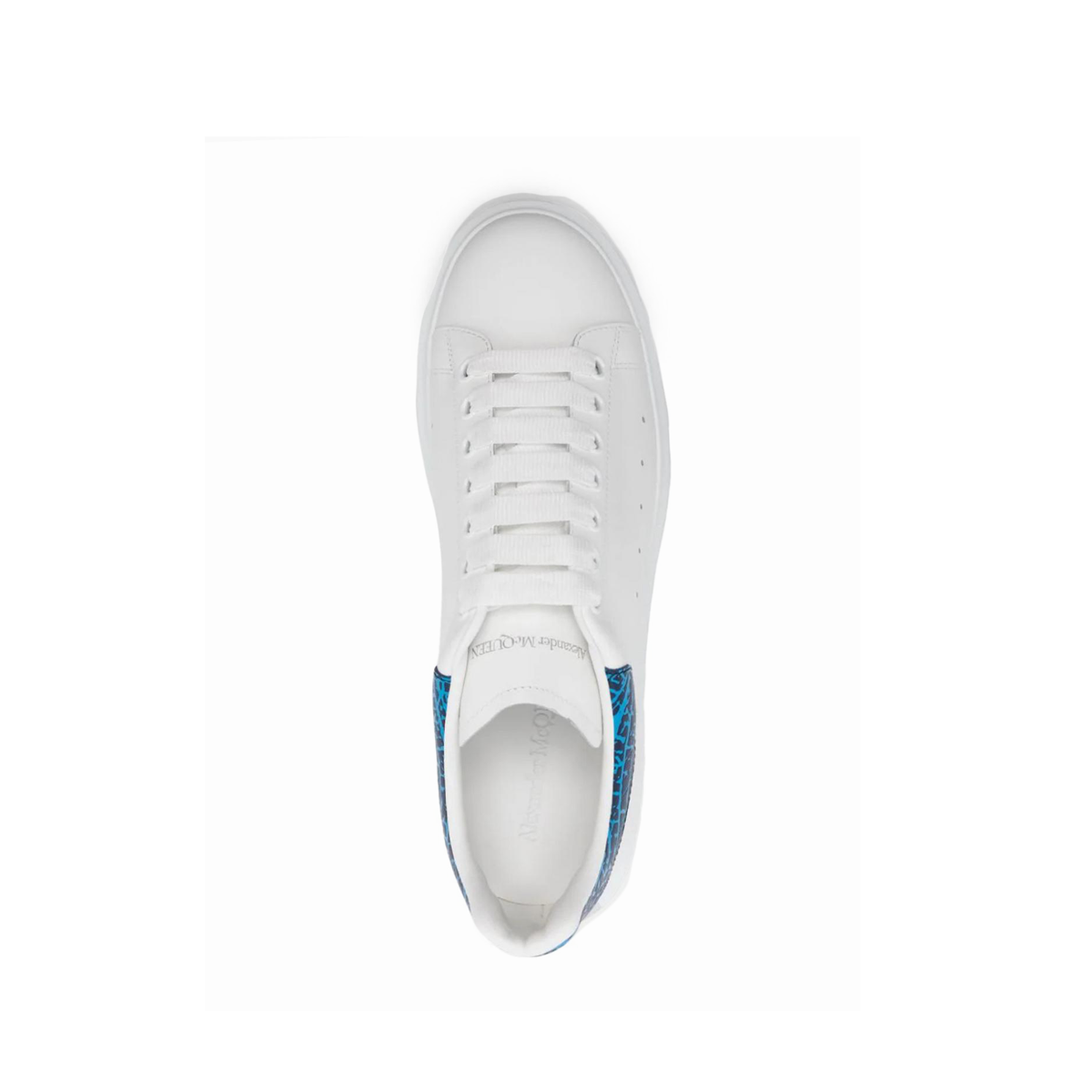 Alexander McQueen Oversized Sneaker Ultramarine Crocodile