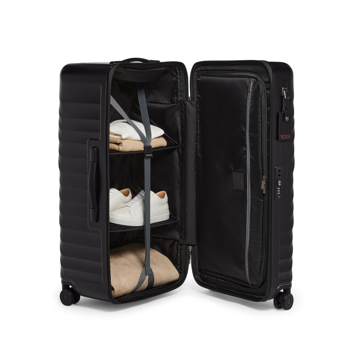 TUMI Degree expandable packing Trunk case in matte black