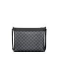 Louis Vuitton Mick PM messenger bag in Damier Graphite canvas with black leather trim