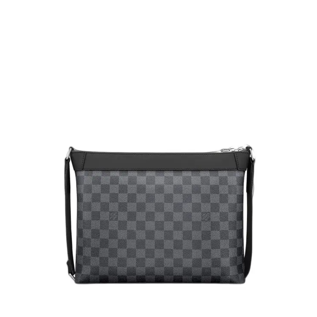 Louis Vuitton Mick PM messenger bag in Damier Graphite canvas with black leather trim