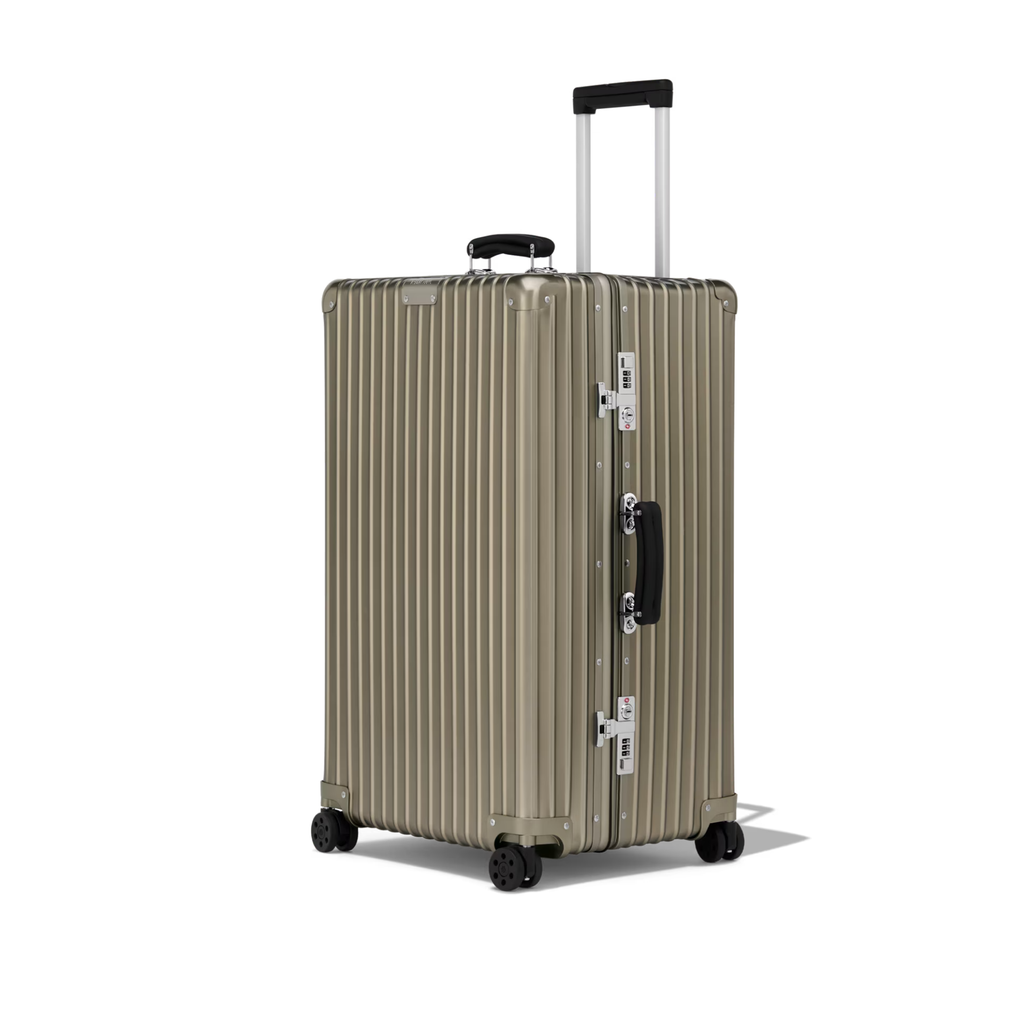 RIMOWA Classic Trunk suitcase in titanium — view 4