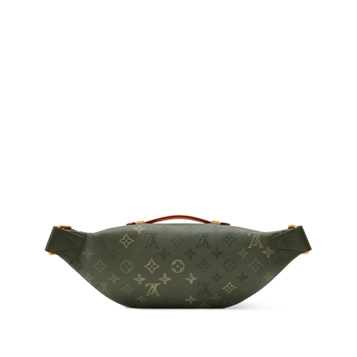 Louis Vuitton Rush Bumbag in Monogram Surplus coated canvas with golden zippers