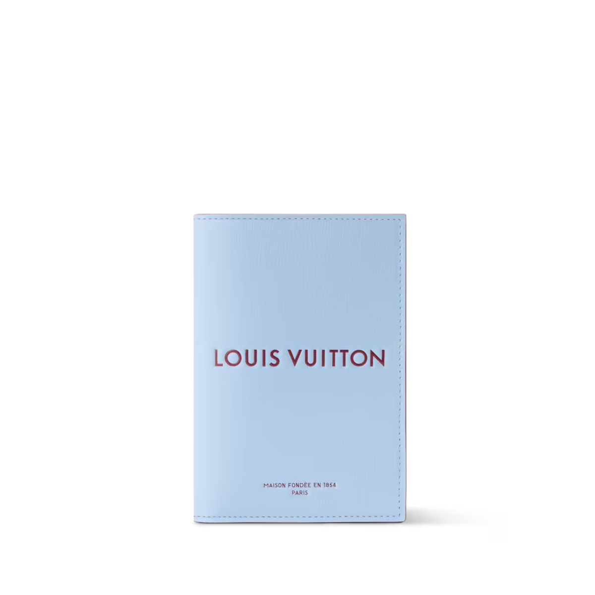 Louis Vuitton LV Packaging leather passport cover — view 1