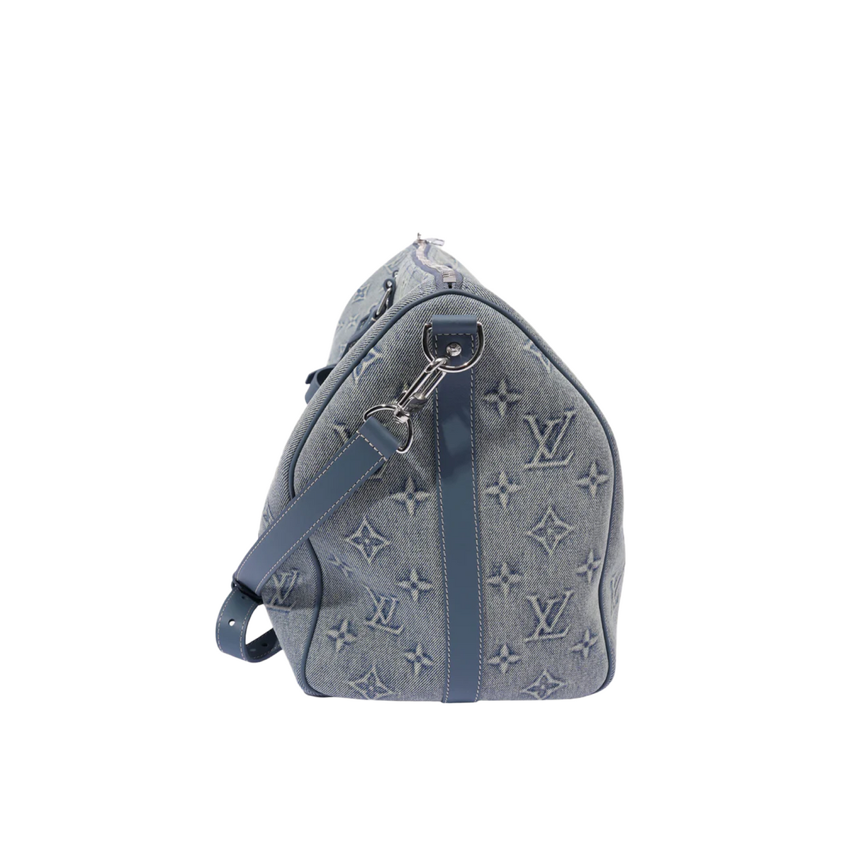 Louis Vuitton Monogram Denim Keepall Bandouliere