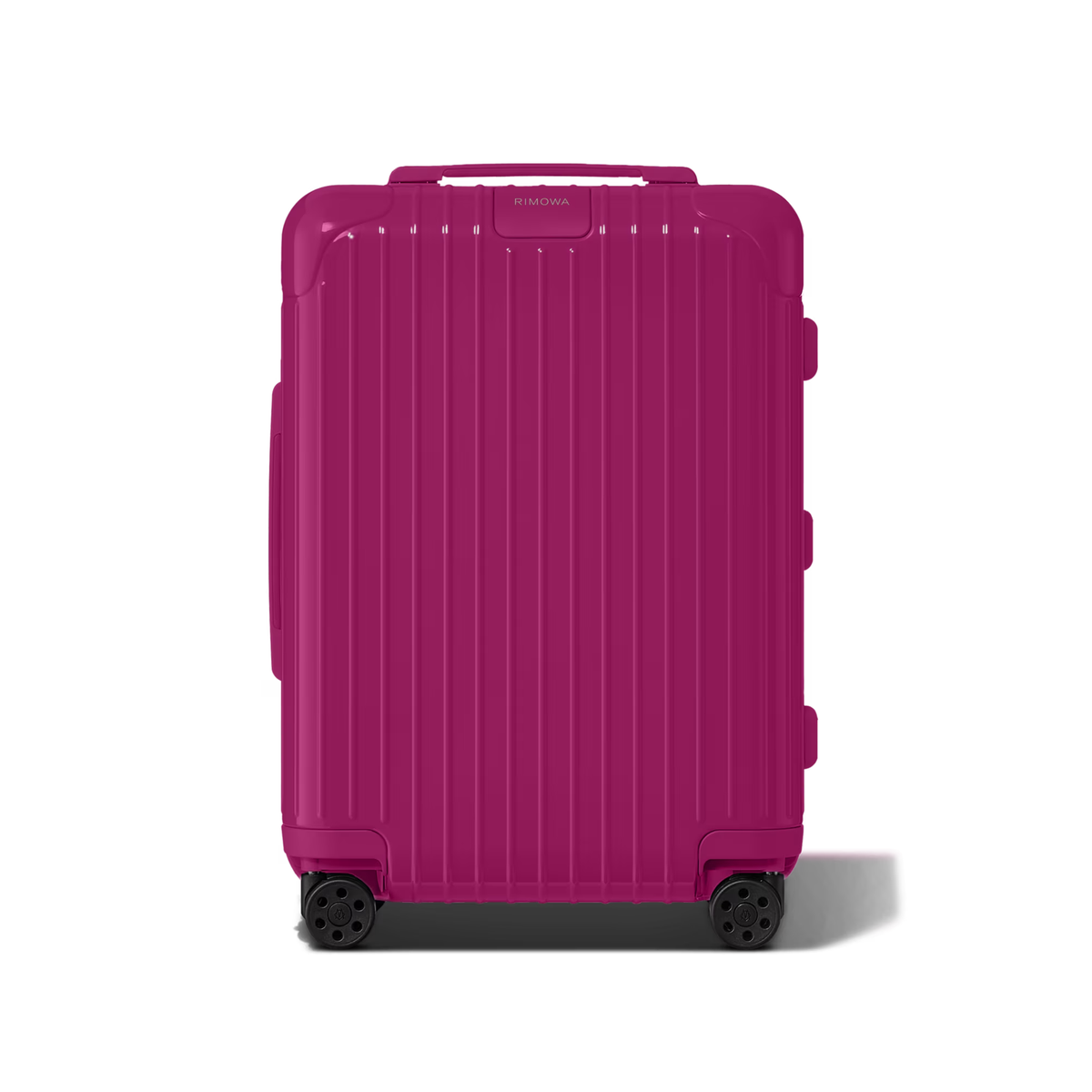 RIMOWA Essential Cabin suitcase in gloss magenta purple