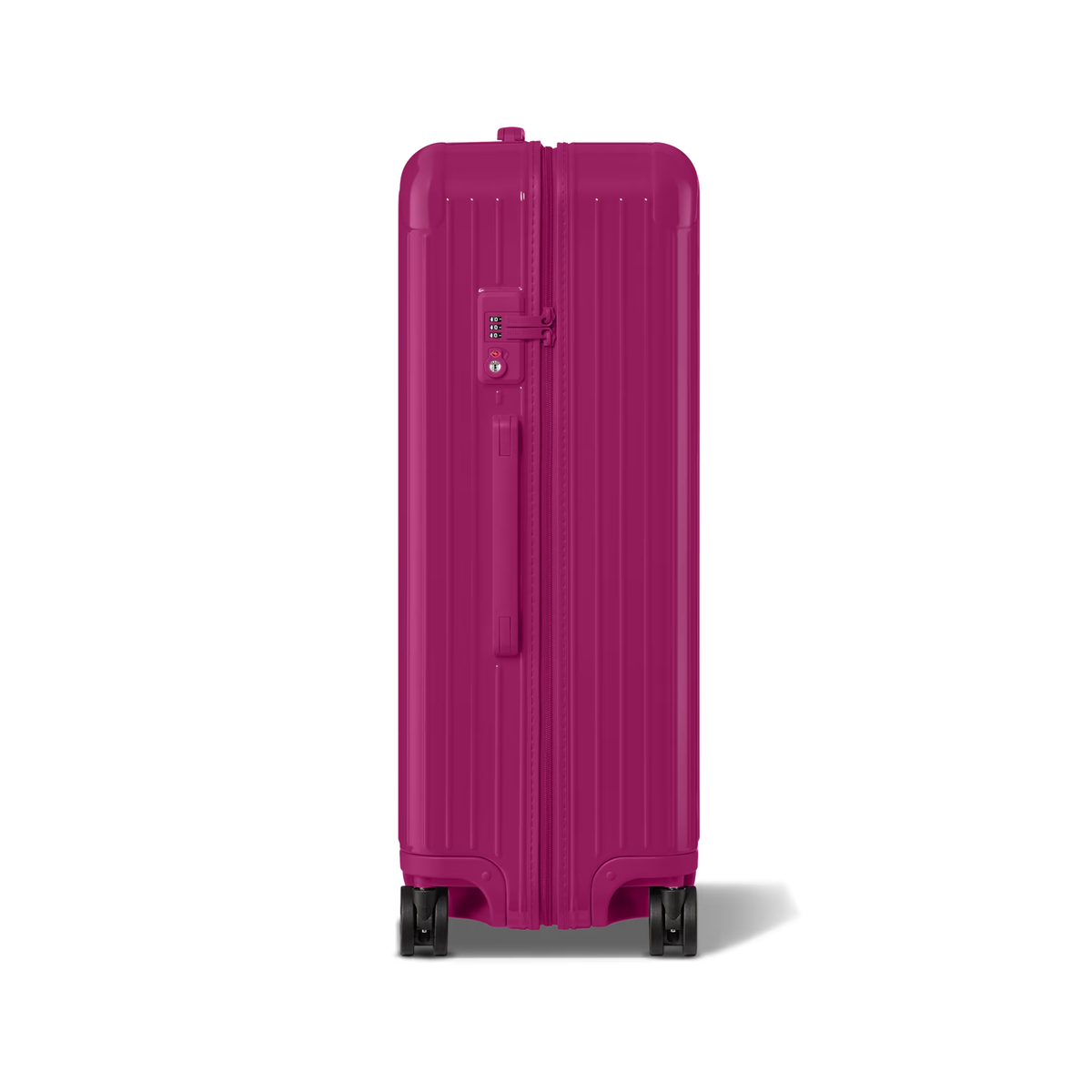 Rimowa Essential check in L suitcase in gloss Magenta purple