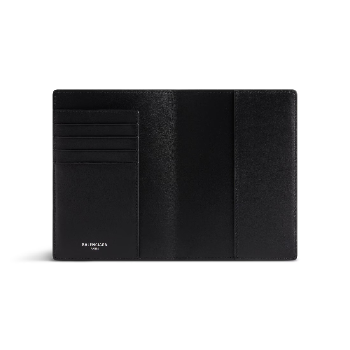 Balenciaga Mens Brown Leather Passport Holder