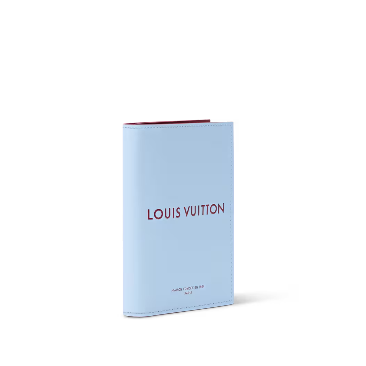 Louis Vuitton LV Packaging leather passport cover — view 4