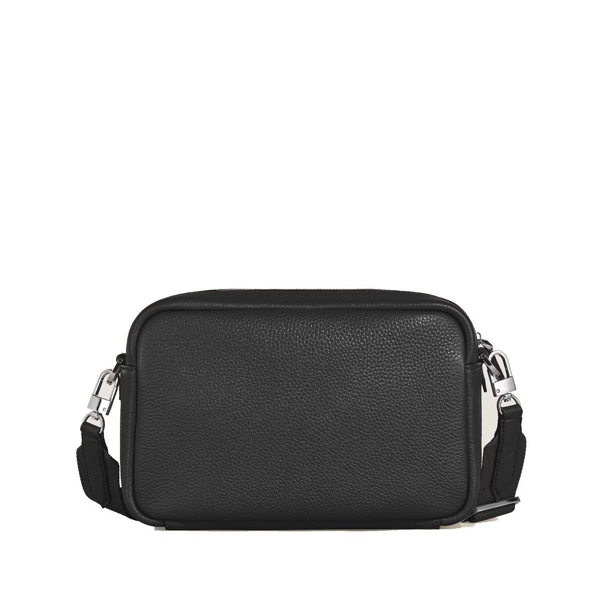 Montblanc Companion Crossbody Bag in black grained leather